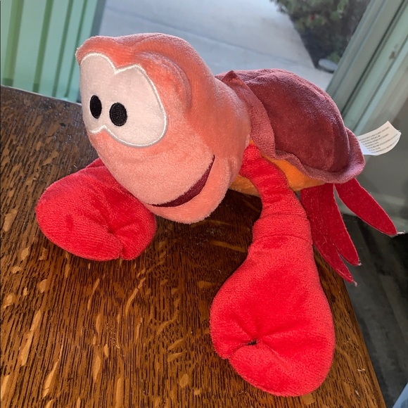Disney Princess Stuffed Animal - Crab from The Little Mermaid - Picture 2 of 6